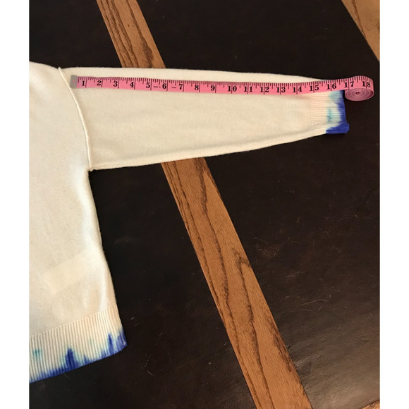 Anthropologie Pilcro The Alani 100% Cashmere Mock Neck Crop Sweater - Size MED - Picture 6 of 11